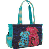 Blossoming Pups Mini Tote