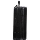 Luxurious Italian Leather Expandable Attaché Case