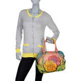 Zip Top Medium Satchel