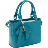 Carol Patent Satchel Bag