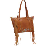 Canyon Creek Zip-top Fringe Tote