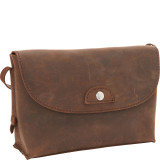Cowhide Leather Slim Shoulder Bag