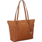 Jet Set Saffiano E/W Top Zip Tote