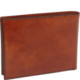 Old Leather Continental ID Wallet