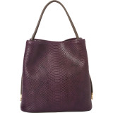 Classic Convertible Handbag - Snakeskin