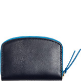 Leather Zipper Coin Wallet