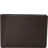 Mens RFID Secure Center Wing Wallet