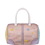 Selina Floral Pastel Boston Bag