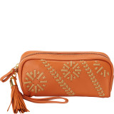 Carmel Whipstitch Wristlet