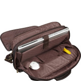 Colombian Leather Flapover 15.6" Laptop Briefcase