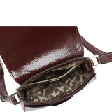 Lexxi Crossbody Saddle Bag-Patent