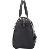 Structured Satchel with Zip Top Closure
