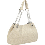 Lurex Paper Straw Tote
