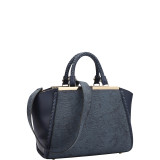 Two Tone Winged Satchel