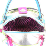 Europe Print Bowler Bag