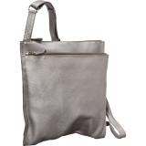 NS Super Slim w/ Double Top Zip Shoulder Bag