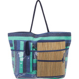 Beach Bound Beach Canvas Tote