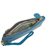 Sparks Leather Clutch Wristlet
