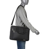 Classic 2 Gusset PFT Laptop Briefcase