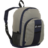 Backpack with Front & Side Pockets