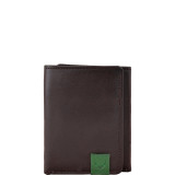 Dylan Compact Trifold Leather Wallet with ID Window