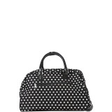 Dots 21" Rolling Duffel Bag