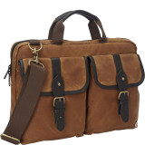 Waxed Knickerbocker Laptop Bag (13")