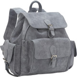 Backpack with Flap Over Pockets