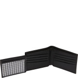 "Brick Lane" Collection Leather Passcase Bi-Fold Wallet