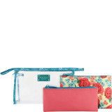 Miss Cherie 3 Piece Cosmetic Bag Set