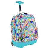 Pacific Gear Treasureland Hybrid Lightweight Rolling Backpack