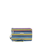 RFID Double Zip Wristlet