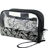 Mystique 6 Piece Cosmetic Bag and Travel Bottle Set