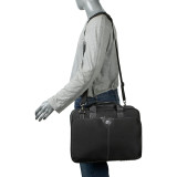 Premium Nylon Laptop Briefcase for 16" PC / 17" MacBook Pro