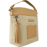 Boheme Crossbody/Handbag Jute Genuine Leather