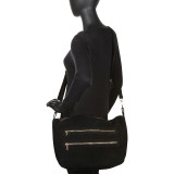 Leather Perforated Bag in a Bag