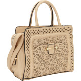 Laser Cut Frame Satchel