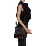 Ella Distressed Leather Crossbody / Handbag
