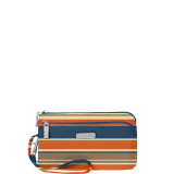 RFID Double Zip Wristlet - Retired Colors