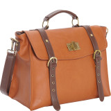 Belted Oversized Satchel