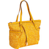 Gerda Retro Lace Side Pockets Tote Bag