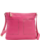 Kay Double Perforated Crossbody