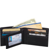 Men's RFID Classic Billfold with Removable Passcase
