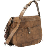 Pueblo Moon Fringe Flap Crossbody