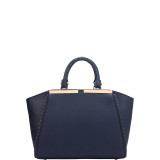 Two Tone Winged Satchel