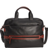 Top Zip Crossbody with Two Drop Pockets
