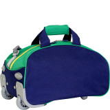 Robot Kids' Rolling Duffel