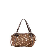 Avelina Floral Contrast Large Shoulder Bag