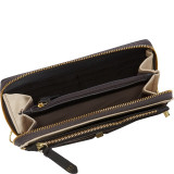 Veritas Extra Large Zip Around RFID Blocking Wallet
