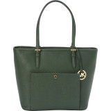 Jet Set Item Large Top Zip Snap Pocket Tote